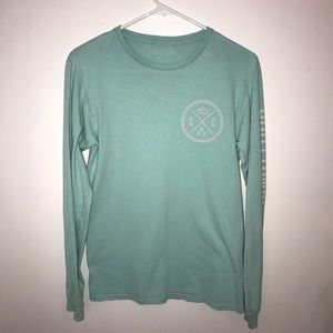 SandCloud Long Sleeve Turquoise Tee